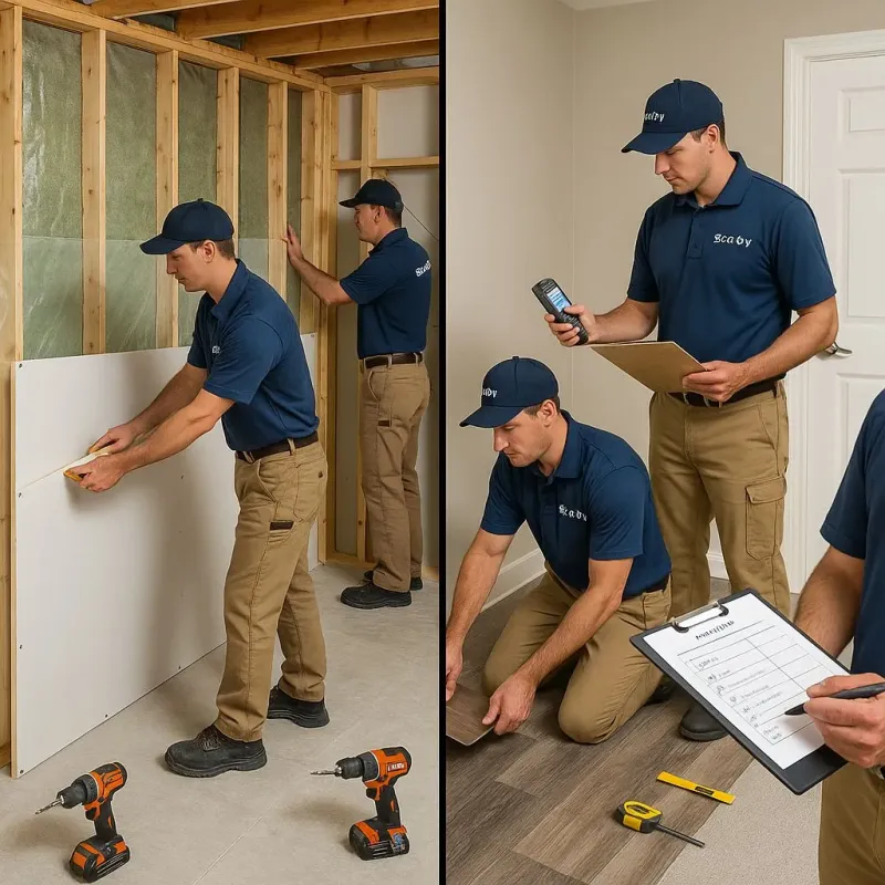 Repairs and Reconstruction process in Sanbornville, NH
