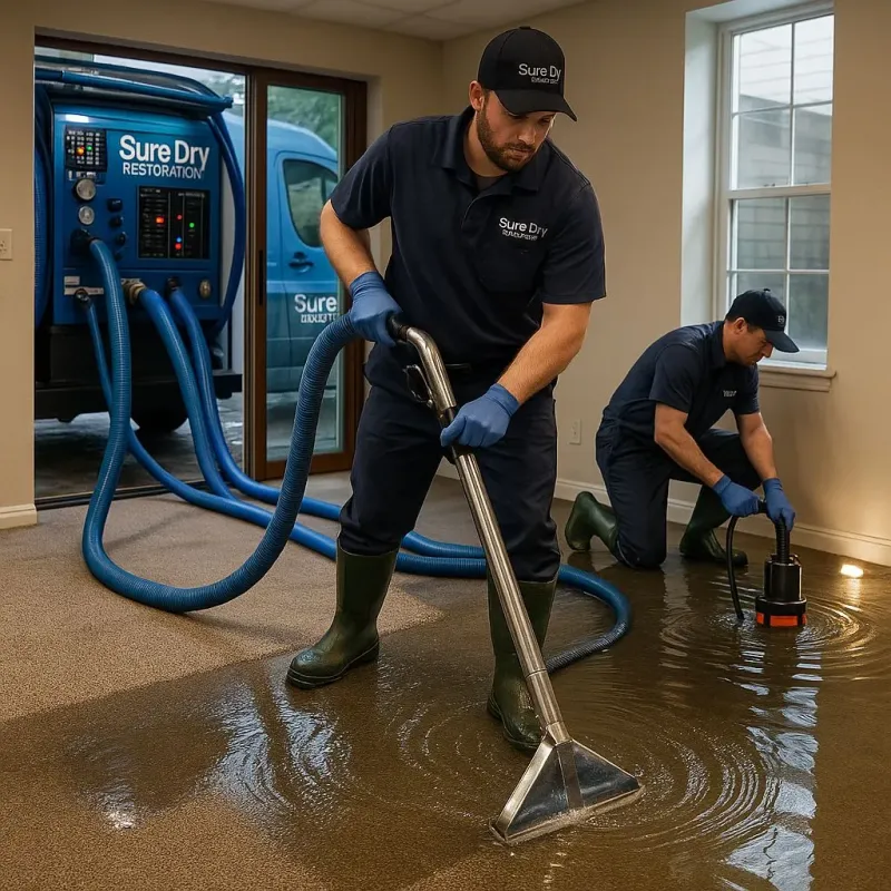 Water Extraction and Removal process in Sanbornville, NH